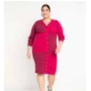 Eloquii Sweater Dress/Cardigan NWT